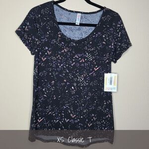 LuLaRoe Classic Tee XS Black NEW